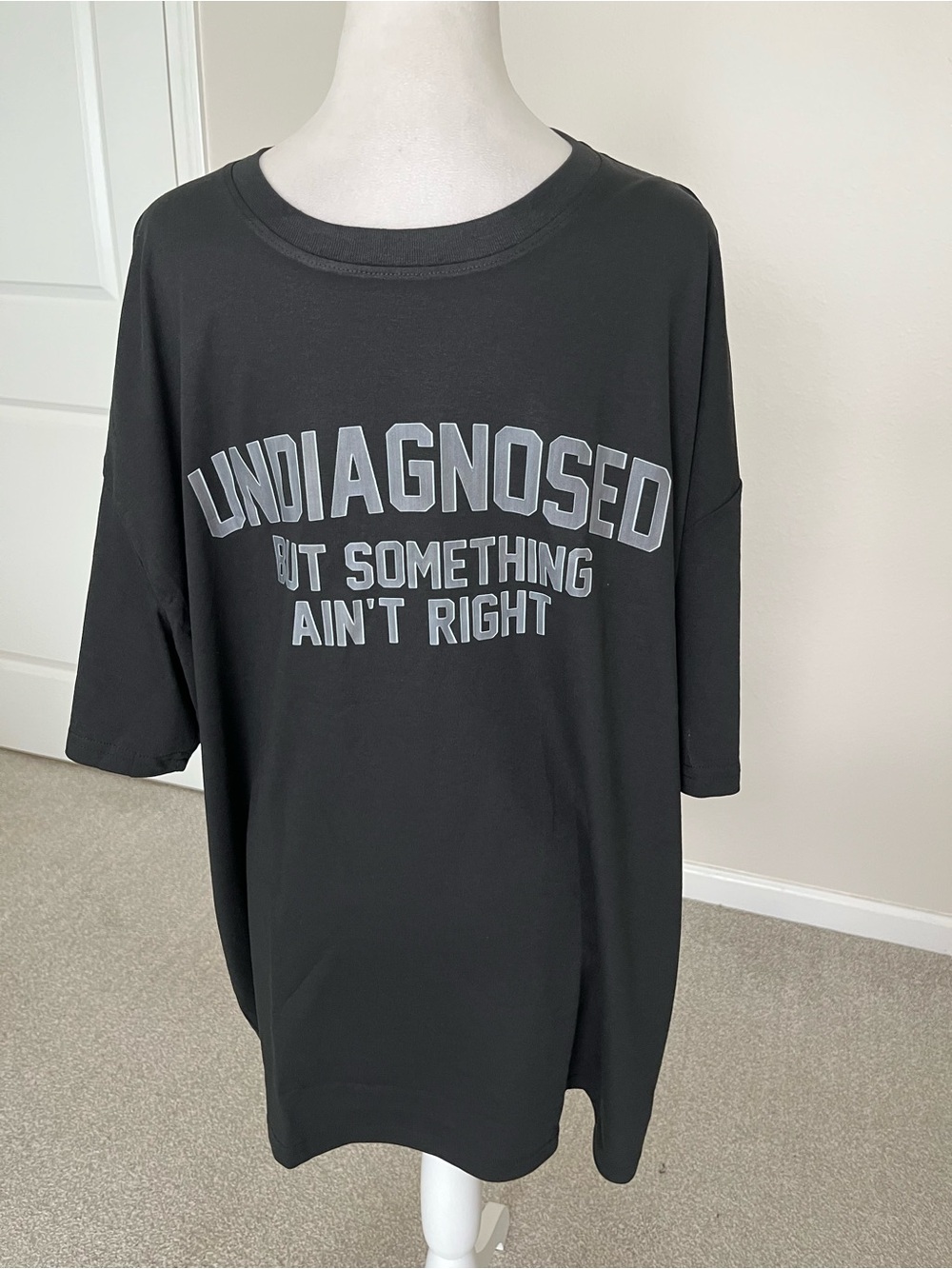 NWOT Unbranded Undiagnosed But Something Ain’t Right T-shirt Size 3X